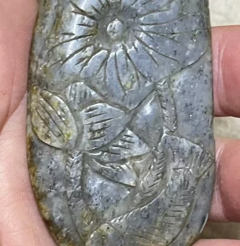 Jade Pendant -- 193 Ancient Jade, Hongshan Culture Artifact, Warring States to Liao-Jin Dynasty Jade, River-Worn Hetian Jade