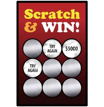 300PCS/roll explosive roll packaging scratch silver sticker