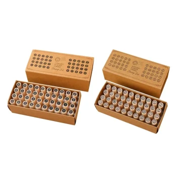 40Pcs Alphabet Stamps Wood Rubber Stamps Cylinder Seal Set L