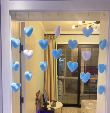 Hot-Selling Bedroom Door Curtain: Instagram-Style Girly Princess Room Decor, No-Drill Hanging Drape
