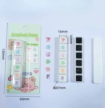 Kawaii Stamps Decorative Stamps for Scrapbooking Stationery