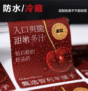 Custom Waterproof Label Packaging Stickers, PVC Self-Adhesive, Transparent Trademark Logo Printing, Sealing Stickers