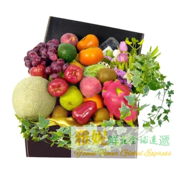 Hong Kong Fresh Fruit Gift Basket Express Delivery for Visiting and Condolences, Door-to-Door Service to Macau Kwong Wah Hospital North District