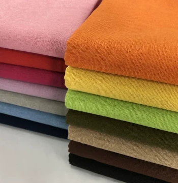 Cotton Linen Fabric Solid Color Linen Cloth for Tablecloths, Curtains, Photo Backdrops, Sofa Covers, and DIY Crafts