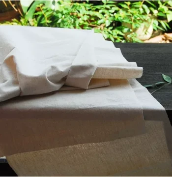 Pure Cotton Diamond Pattern Sichuan Pepper Cloth Handwoven Natural White Jacquard Indigo Dyed Plant-Dyed Tea Mat Soft Furnishing