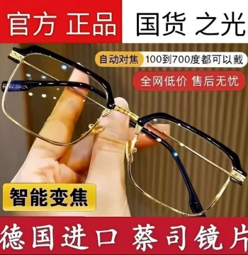 Fashion Business Reading Glasses for Men - 2026 New Model HD Blue Light Blocking Anti-Fatigue Premium Brand Presbyopic Glasses