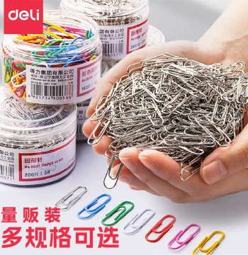 Paper Clips for Office Use: Colored Spiral Clips, Bookmarks, File Fasteners, Silver Wanzi Clips, Creative Cute Bulk U-Shaped Pins, Large Stationery