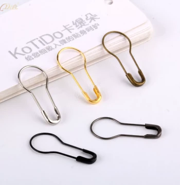 1000pcs/Box Metal Gourd Safety Pins, Small Size for Clothes, Hang Tags, Labels, Brooches, Fasteners, Paper Clips