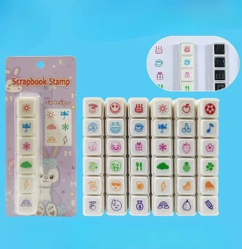 Kawaii Stamps Decorative Stamps for Scrapbooking Stationery