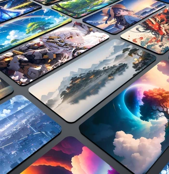 Extra Large Mouse Pad for Esports Anime Games Chinese Style Computer Keyboard Desk Mat Customizable Lock Edge Thickened