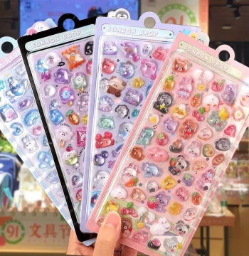 1 pc 3D Relief ers Scrapbooking Creative Candy Ghost Rabbit