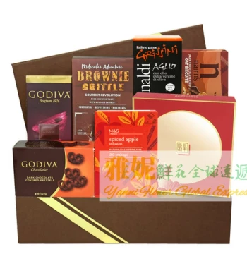 Hong Kong Mid-Autumn Gift Basket Express Delivery, Snacks, Gourmet Food, Red Wine, Chocolate for Gifting, Order Same-Day Express to Central, Macau