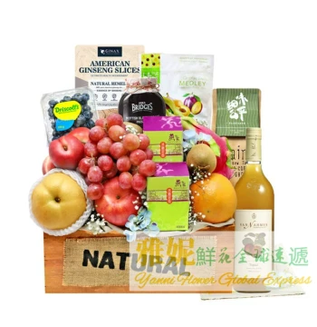 Hong Kong 8-Fruit Basket Express Delivery, Same-Day Juice & Bird's Nest, Business Gifts, Birthday, Grand Opening, Visits, Macau