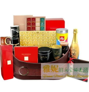 Hong Kong Premium High-end Red Wine Mid-Autumn Festival Gift Blue Express Delivery New Year's Day Christmas Spring Festival New Year Business Gifting