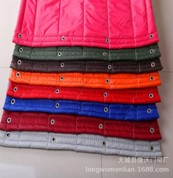 Winter Thickened Insulated Cotton Door Curtain - Waterproof Oxford Cloth - Windproof & Heat-Retaining for Malls and Homes
