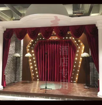 Custom Italian Velvet Electric Stage Curtains, Conference Room and Restaurant Drapes, Theater Backdrops, Tablecloths, Photography Backdrops