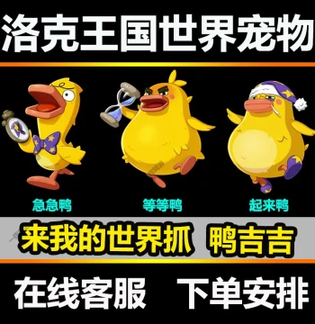 Roco World Beta Test: Duck Jiji Skins, Urgent Duck, Wait-Up Duck, Rise-Up Duck, Pet Friend Slot Grabbing