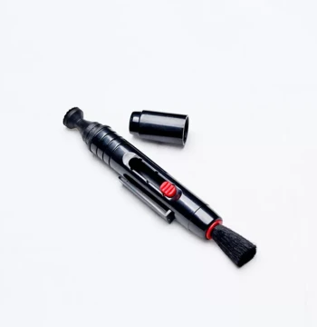 DSLR & Mirrorless Camera Lens Cleaning Pen - Dual-Head Dust Brush and Fingerprint Remover with Carbon Powder for Lens Maintenance