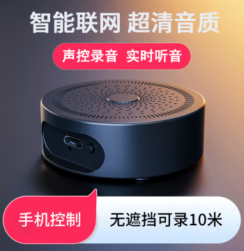 Mobile-Controlled Recording Pen Professional HD Noise Reduction Real-Time Listening Device Audio Monitoring Recorder