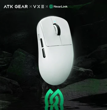 VXE Dragonfly R1 StarFlash Wireless Bluetooth Mouse, Gaming and Office Esports, Long Battery Life, Ultra-Lightweight Ergonomic Design