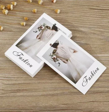 Customized printed design hang tags 300g/400g/700g paper Lab