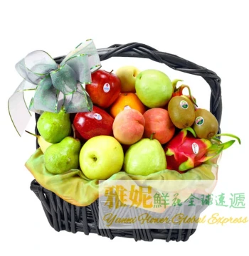 Hong Kong New Year Fruit Basket Birthday CNY New Year's Christmas Same-Day Delivery Macau Taiwan Business Visit Grand Opening