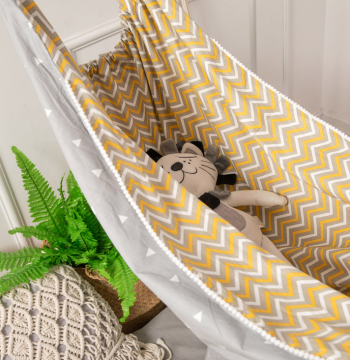INS Style Children's Cloth Swing Home Baby Indoor Sleeping Hammock Kids Cradle Bed Swing Infant Hanging Bed