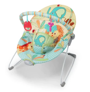 Baby Rocking Chair Lounger Soothing Seat for Newborns and Infants, Portable Cradle Bed