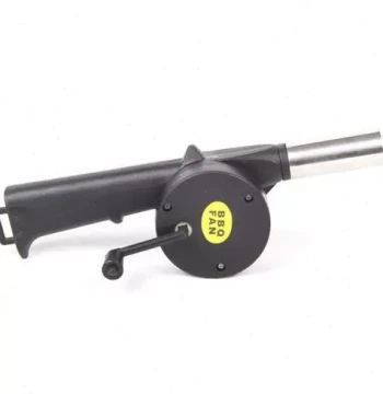 BBQ Tools: Manual Blower for Charcoal Ignition, Hand-Cranked Air Pump