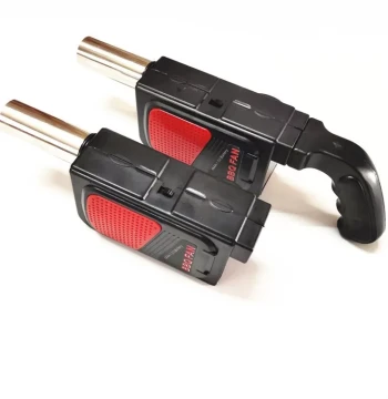 Portable Handheld Electric Blower with Hand Crank for BBQ Charcoal Ignition and Combustion Assistance, Free Shipping