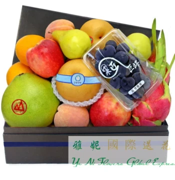 Hong Kong Fruit Gift Baskets: Mid-Autumn Festival Gifts, Business Gifting, Delivery to Kowloon, Tsuen Wan, New Territories, Sha Tin
