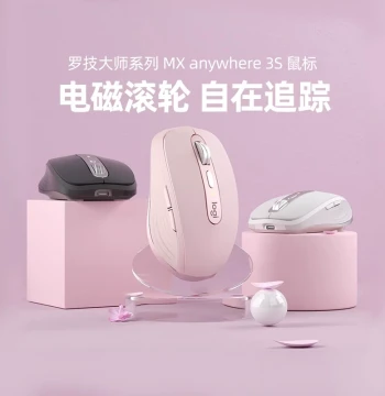 Logitech MX Master Series MX Anywhere 3S Wireless Mouse Bluetooth for Women Office Tablet Charging