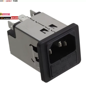 5200.0843.1 Connector [PWR ENT MOD RCPT IEC320-C14 PNL]