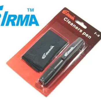 Eirma Dual Carbon-Tip Lens Cleaning Pen + Double-Sided Microfiber Cloth