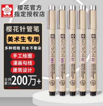 Sakura Pigma Micron Pens for Art - Waterproof Fine Liner Set for Sketching, Drawing, Watercolor, Manga & Architectural Design