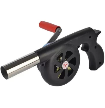 Cross-Border Stock Outdoor Hand-Crank Air Blower for Fire Starting, Manual BBQ Picnic Camping Tool, Large Size