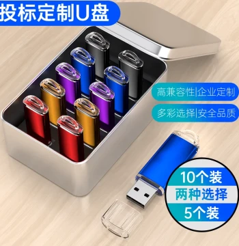 [10-Pack] Lossless Low-Capacity USB Drives for Bidding: 128MB, 256MB, 512MB, 1GB, 2GB, 4GB, Customizable USB Flash Drives