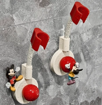 Portable Suction Cup Shower Head Holder – No-Drill Adjustable Base for Home Use