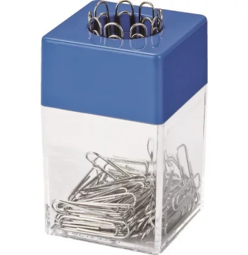 Japan Imported OP Magnetic Paper Clip Box 110 Pieces Convenient Blue MD-2S-BU