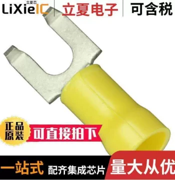 52856 Connector [CONN SPADE TERM 10-12AWG #10 YEL]