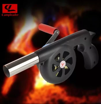 Outdoor Hand-Crank Air Blower Manual BBQ Picnic Camping Fire Starting Tool Large Blower
