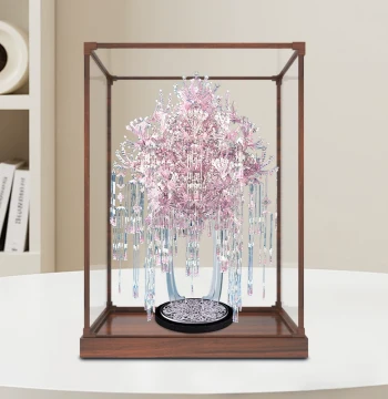 Transparent Acrylic Display Case for Pook Phoenix Crown Storage, Diancui Phoenix Crown, Fendai Phoenix Crown, Wanguo Flower Sedan Dust Cover, Qingyu Crown Storage Box
