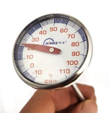 Metal Thermometer for Film Developing - Quick-Read Liquid Temperature Gauge for B&W Processing