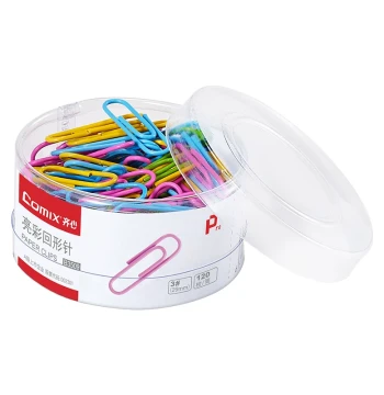 Comix B3509 Bright Color Paper Clips Set