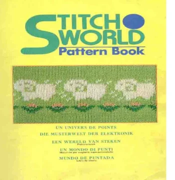 Brother Computer Knitting Machine Pattern Book KH940, Pattern Guide for Brother Computer Sweater Machines