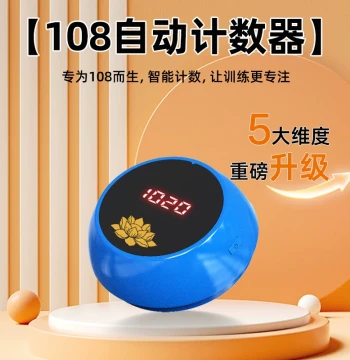 Infrared Motion Counter with Smart Sensor, Accurate Hands-Free Counting, Durable New Model with Large Screen and Voice Announcement
