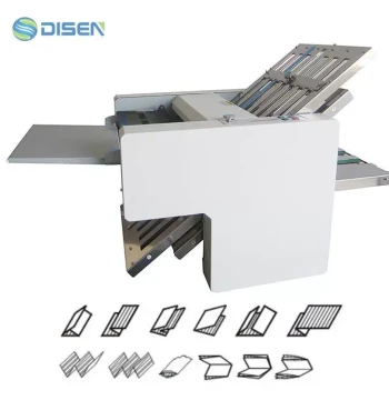 Fully Automatic Quick Paper Folding Machine, Desktop Manual Fold Brochure Folder, Continuous Crease Folding Machine, Custom Orders Accepted