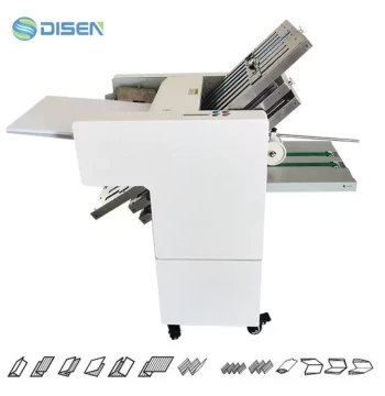 Six-Comb Multifunctional Paper Folding Machine, Brochure Booklet Folding Unit, Instruction Manual Folder, 6-Comb A3 Mini Fold Machine, Fully Automatic, Custom Orders Accepted