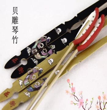 Yangqin Hammers, Double-Sided Dulcimer Mallets, Shell-Inlaid Keys, Dulcimer Sticks, Yangqin Accessories