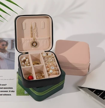 Instagram-Style Stud Earrings, Necklace, Ring Jewelry Storage, Portable Jewelry Box, Organizer, Packaging Box, Accessory Case